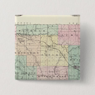 Karta i Eau Claire County, delstaten Wisconsin Knapp