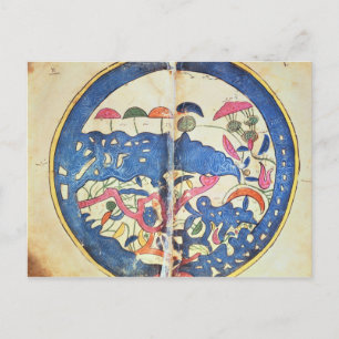 Karta i Egypten, 1348 Vykort