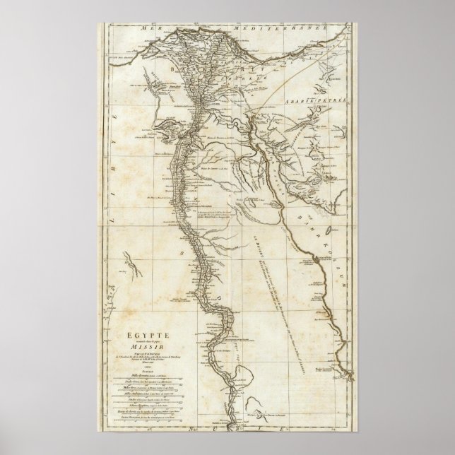 KARTA i EGYPTENEN Poster (Framsidan)