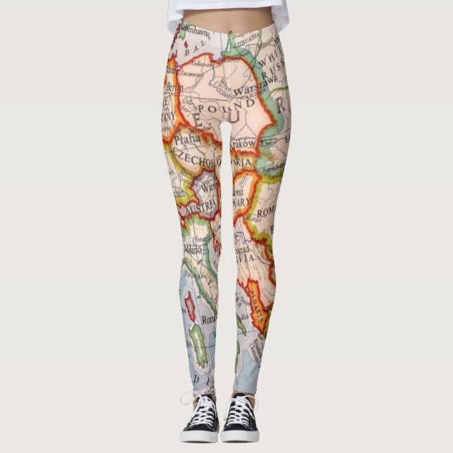Karta i European Leggings (Framsida)