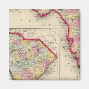 Karta i Florida Magnet