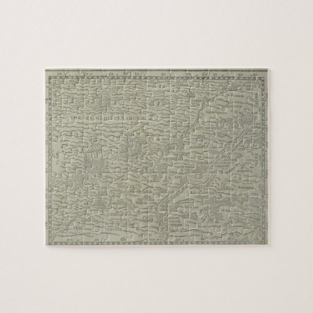 KARTA i HELIGAN Pussel (Horisontell)