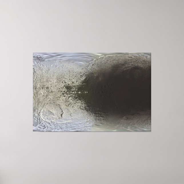 Karta i Iapetus Canvastryck (Framsida)