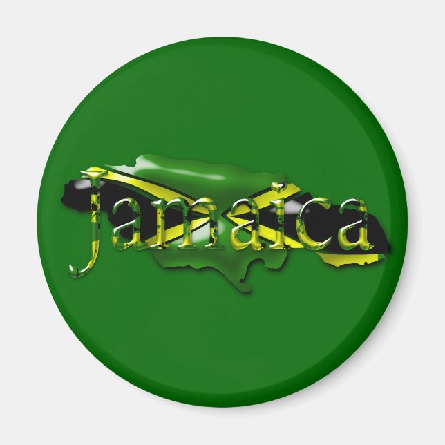Karta i Jamaica Magnet (Framsidan)
