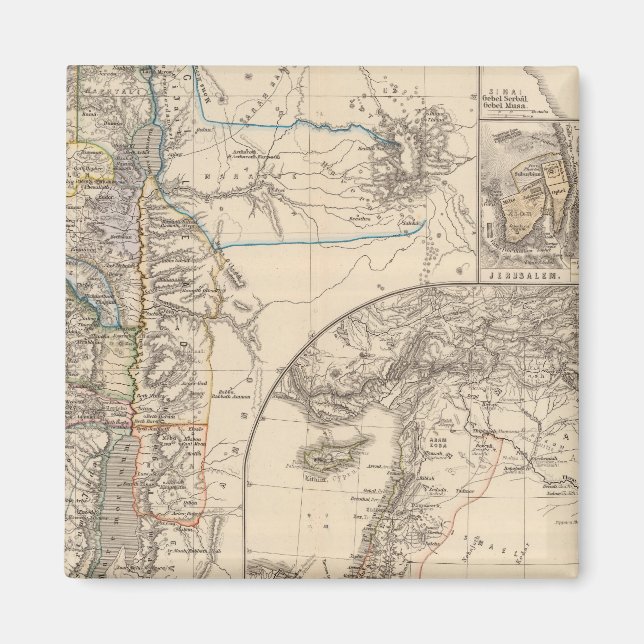 Karta i Kanada Magnet (Framsidan)