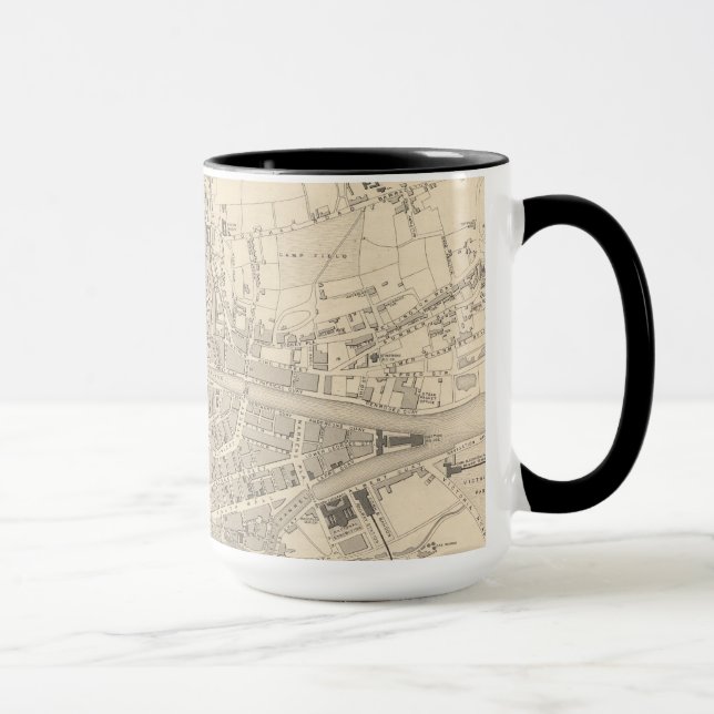 Karta i Kork, Irland Mugg (Höger)