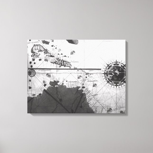 KARTA i LAND Canvastryck (Framsida)