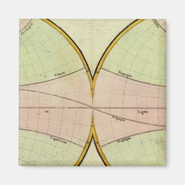 Karta i likaten magnet (Framsidan)