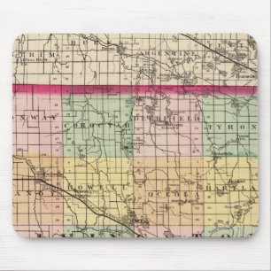 Karta i Livingston County, Michigan Musmatta