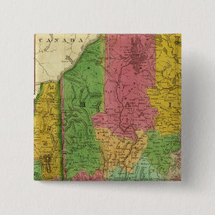 Karta i Maine, New Hampshire och Vermont Knapp