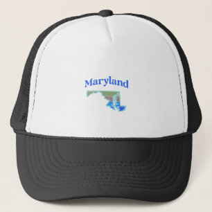 Karta i Maryland Keps