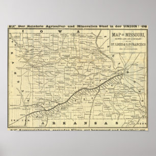 Karta i Missouri 2 Poster