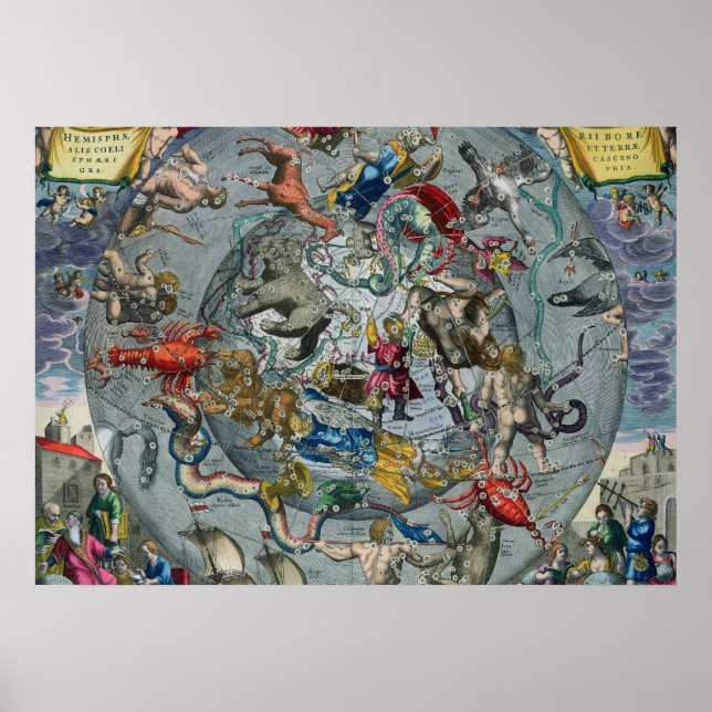 Karta i Norra Poster (Framsidan)