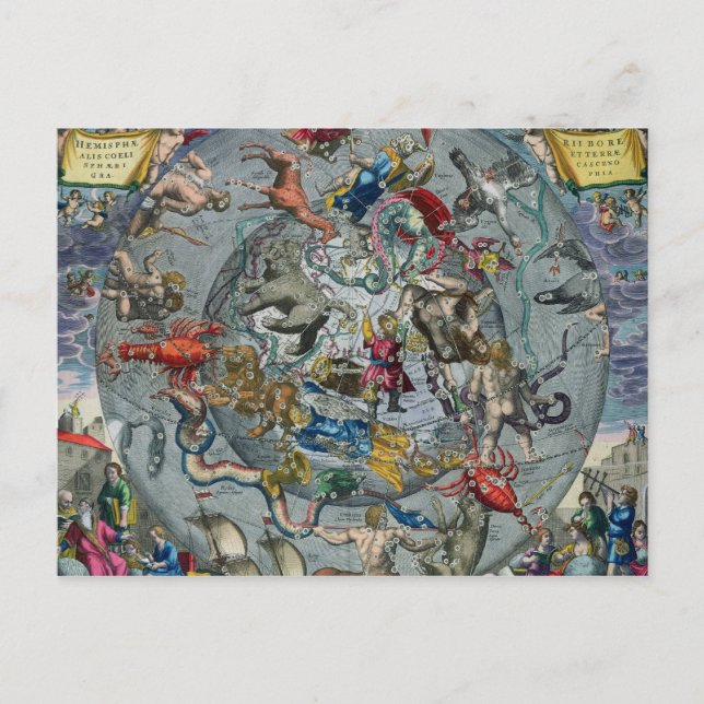 Karta i Norra Vykort (Framsida)