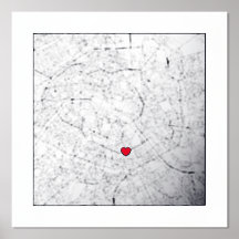 Karta i Paris, Frankrike Modern Elegant Classy Gif