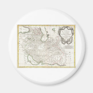 Karta i Persia-Iran, Afghanistan och Irak Magnet