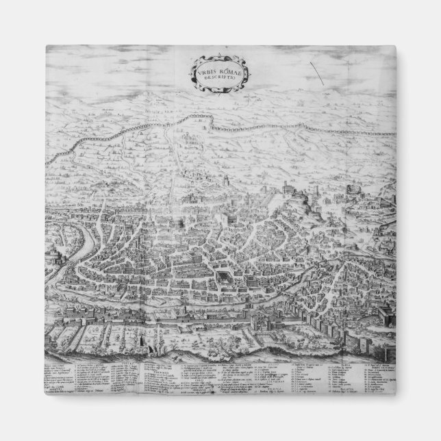 Karta i Rom Magnet (Framsidan)