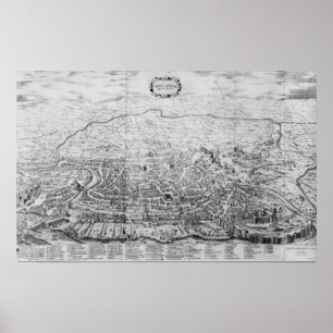 Karta i Rom Poster