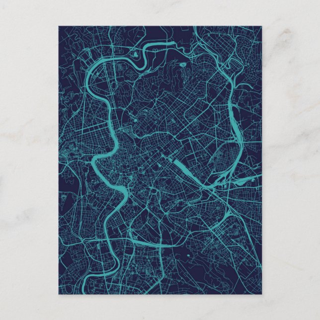 Karta i Rom Vykort (Framsida)