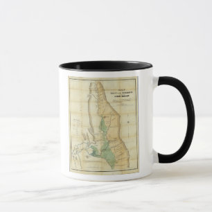 Karta i Sacramento-dalen Mugg