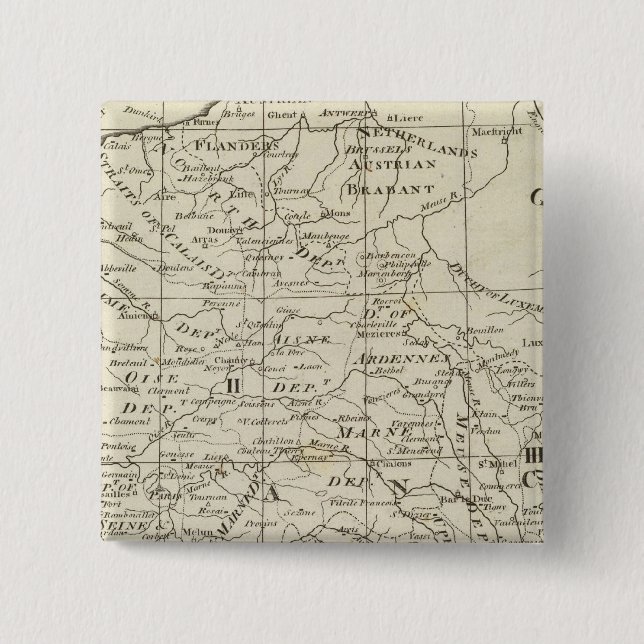 Karta i sätet Krig i Frankrike Knapp (Framsida)