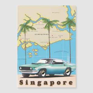 karta i Singapore