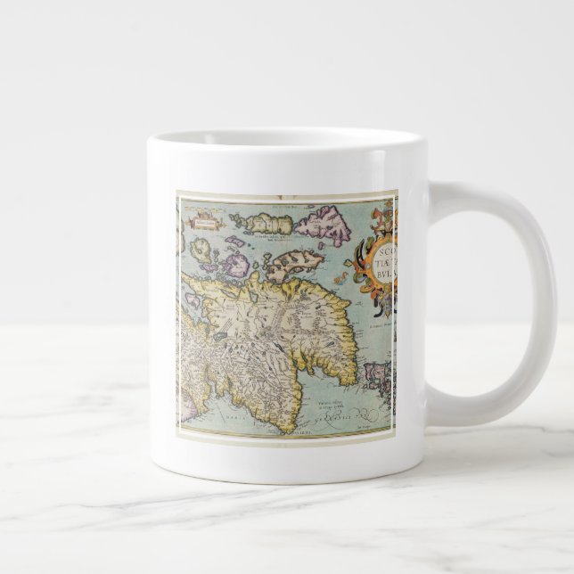 Karta i Skottland| Miliaria Scotia Jumbo Mugg (Höger)