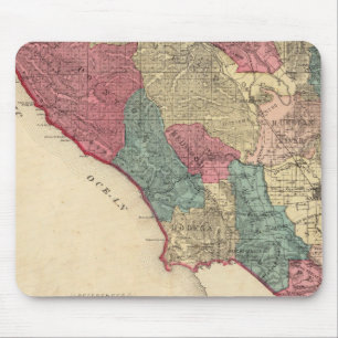 Karta i Sonoma County California Musmatta