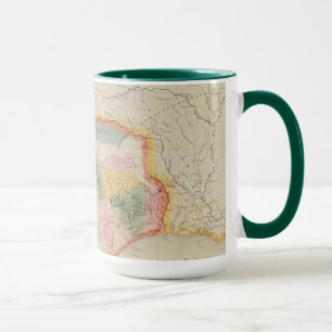 Karta i Texas 1835 Mugg