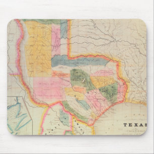 Karta i Texas 1835 Musmatta