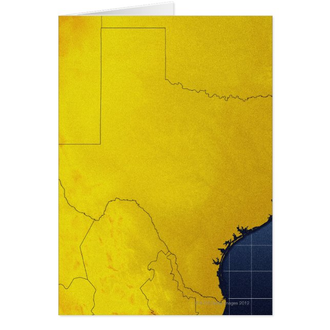 Karta i Texas 3 Hälsningskort (Framsidan)