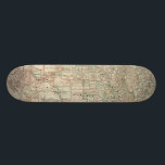 Karta i Texas med County Gräns Skateboard Bräda 20 Cm<br><div class="desc">Fantastisk i delstaten Texas visar hur linjer drogs upp. Det innehåller också renderingar av Alamo,  ett oljederrick,  och cowboybollar på hästar. Visa lite kärlek till Lone Star State genom att köpa den här utskriften!</div>