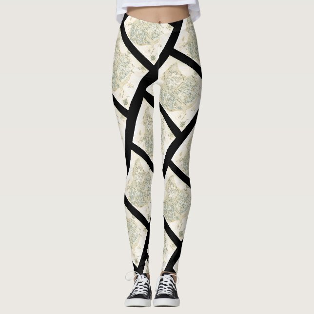 Karta i Trino, märkt Leggings (Framsida)
