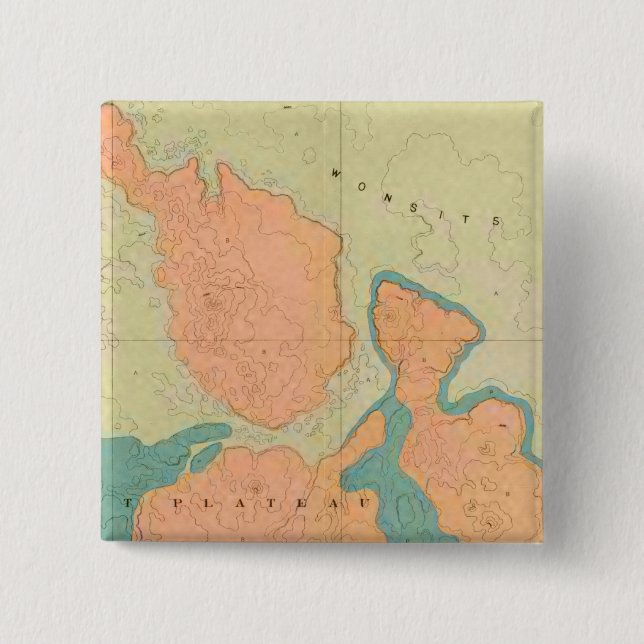 Karta i Uinkaretplatån Knapp (Framsida)