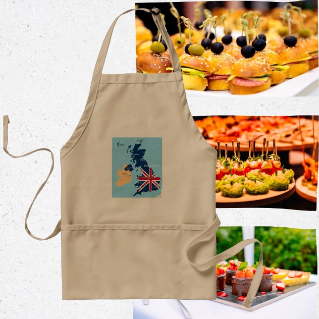 Karta i Underbara Storbritannien Förkläde (Skapare uppladdad)