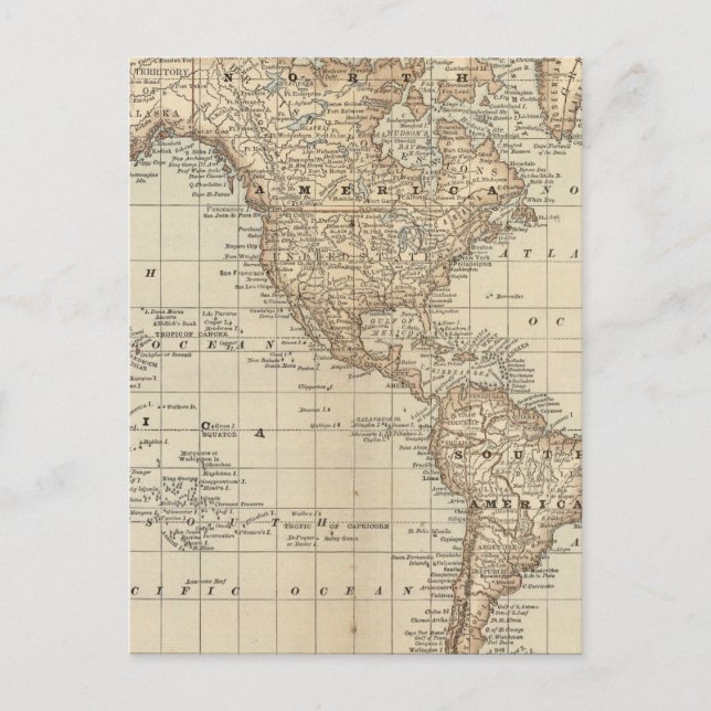 Karta i världen 3 vykort (Framsida)