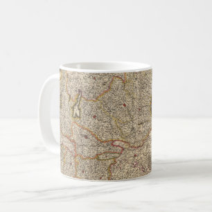 Karta i Venedigregionen, Italien Kaffemugg