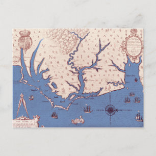 Karta i Virginia Vykort