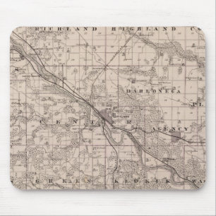 Karta i Wapello County, Iowa Musmatta
