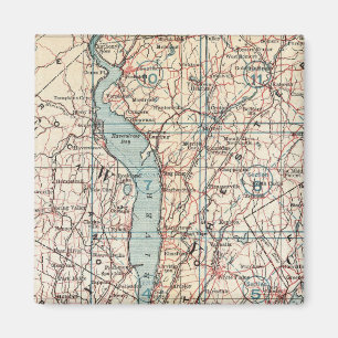 Karta i Westchester County, New York Magnet