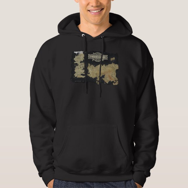 Karta i Westeros Hoodie (Framsida)