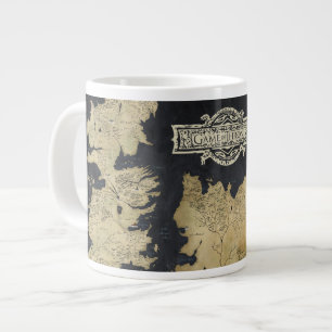Karta i Westeros Jumbo Mugg