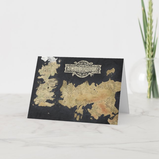 Karta i Westeros Kort (Framsida)