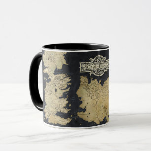 Karta i Westeros Mugg