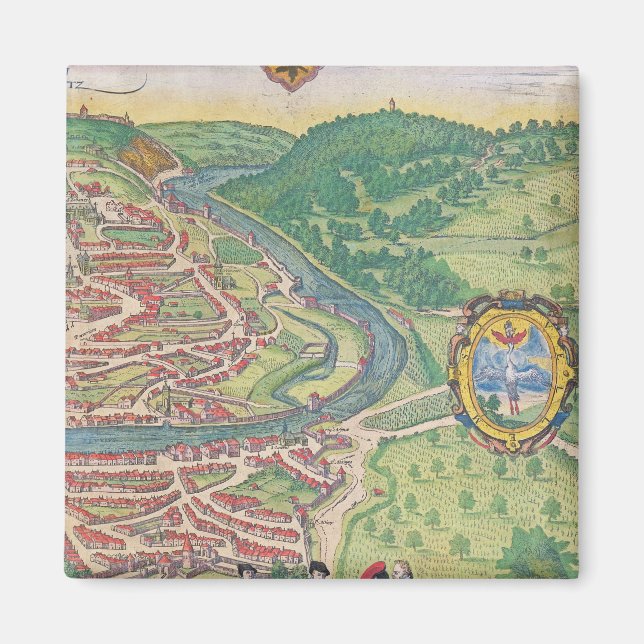 Karta i Wien Magnet (Framsidan)