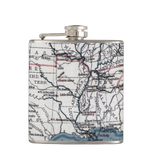 KARTA: INBÖRDESKRIG 1861 FICKPLUNTA
