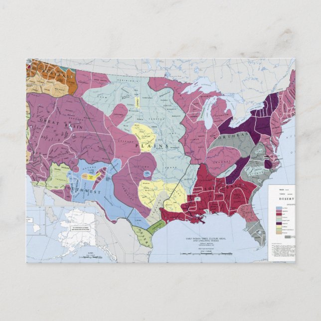 KARTA: INDIAN VYKORT (Framsida)