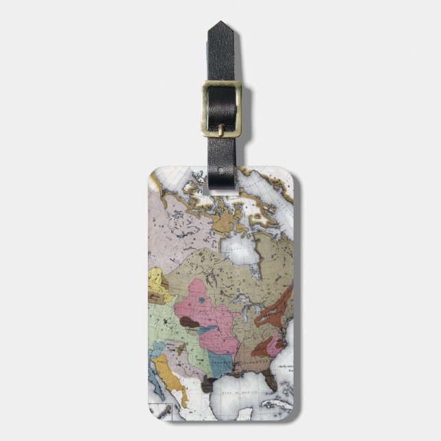 KARTA: INDIANER 3 BAGAGEBRICKA (Vertikal Framsida)