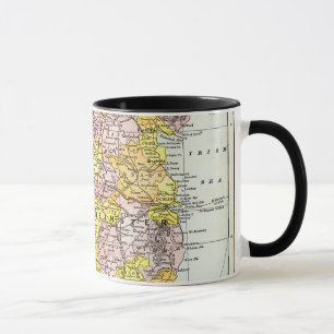 KARTA: IRLAND c1890 Mugg
