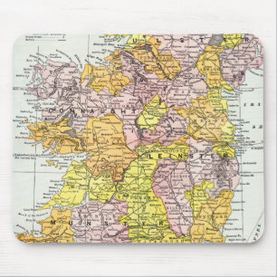 KARTA: IRLAND c1890 Musmatta
